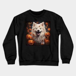 Halloween Eskimo dog Crewneck Sweatshirt